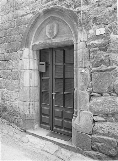 Détail de la porte.