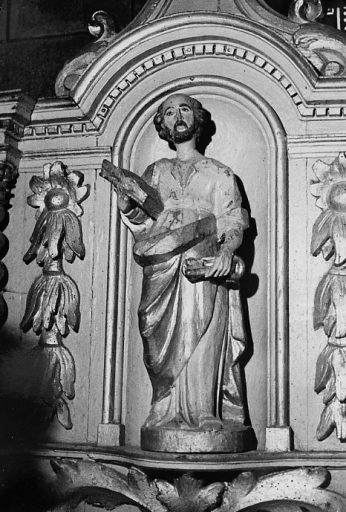 Statuette : saint Pierre (tabernacle du maître-autel)