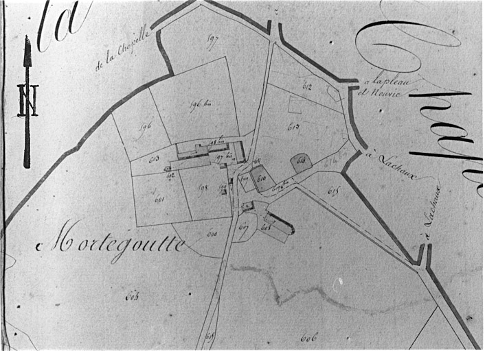 Plan parcellaire.