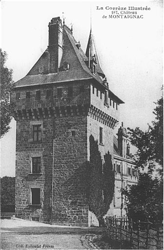 Vue du donjon, angle sud-est.