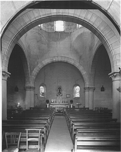 Vue générale intérieure.