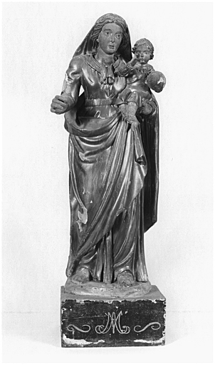 Statuette : Vierge à l'Enfant