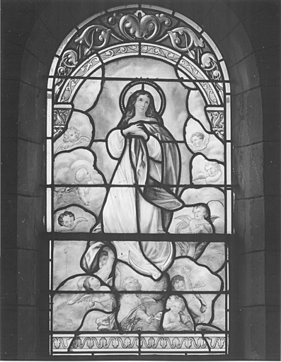 Copie d'une Vierge de l'Immaculée Conception par Murillo (dite Immaculée Conception Soult), souvent confondue avec la Vierge de l'Assomption.