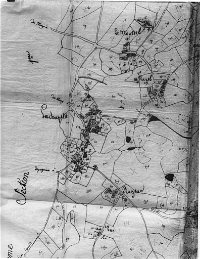 Plan parcellaire.