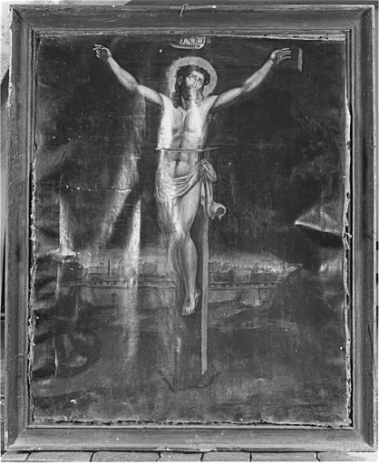 Tableau : Christ en croix