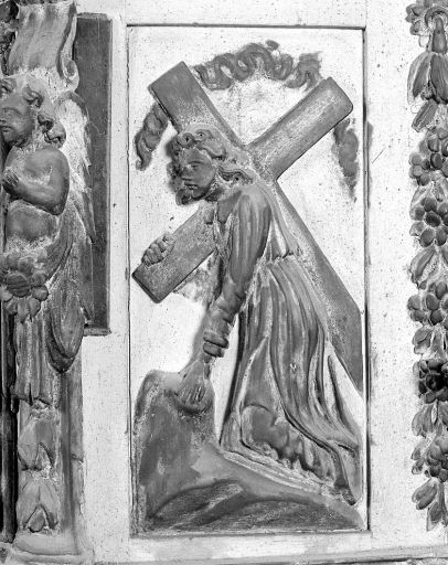 Tabernacle, détail de la montée au Calvaire.