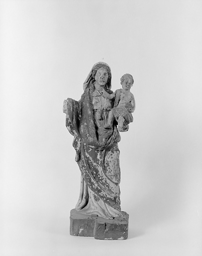 Statue : Vierge à l'Enfant dite Notre-Dame du bon puits