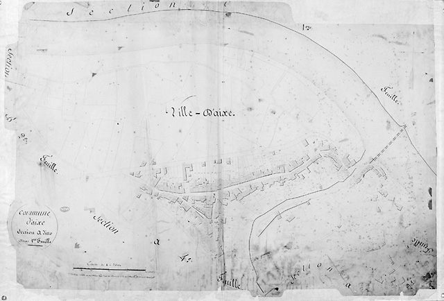 Ancien cadastre (1818-1823). Section A1.