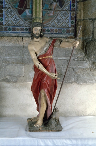 Statue : saint Jean-Baptiste