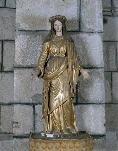 Statue : sainte Philomène