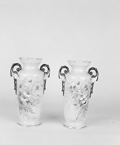 2 vases à fleurs