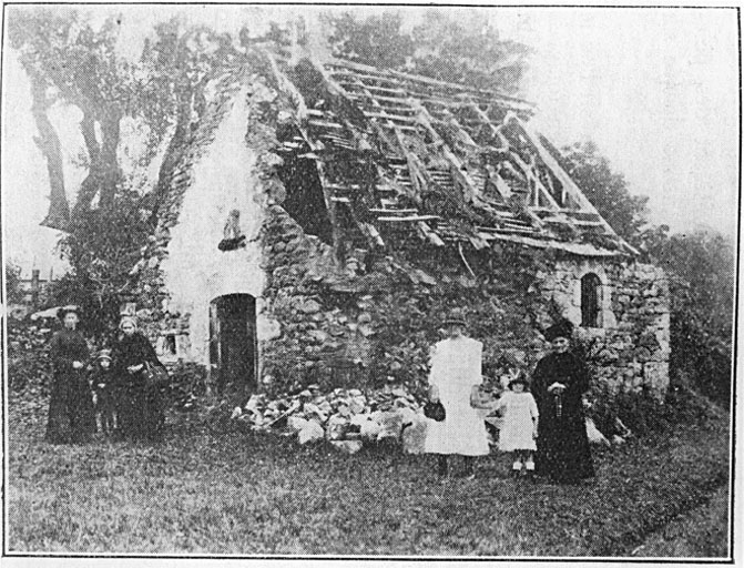 Vue générale de l'ancienne chapelle.