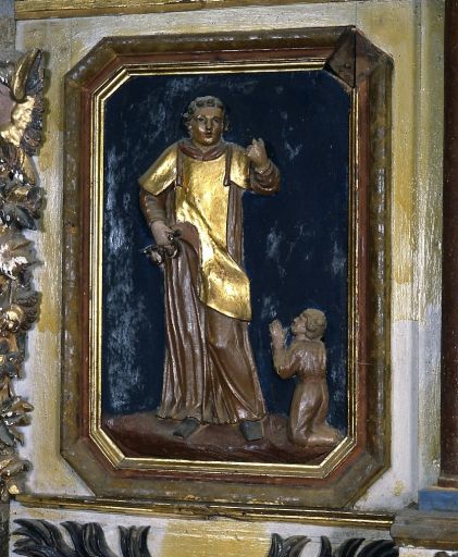 Panneau latéral : saint Léonard