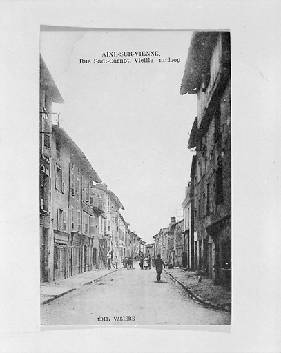 Rue Sadi Carnot, vieille maison.