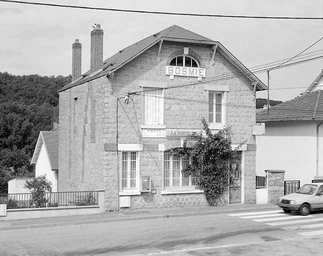 Poste de la commune située à l'Aiguille. Elévation d'ensemble.