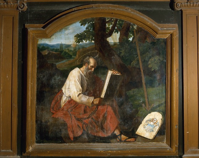 Tableau d'autel : saint Léonard de Noblat