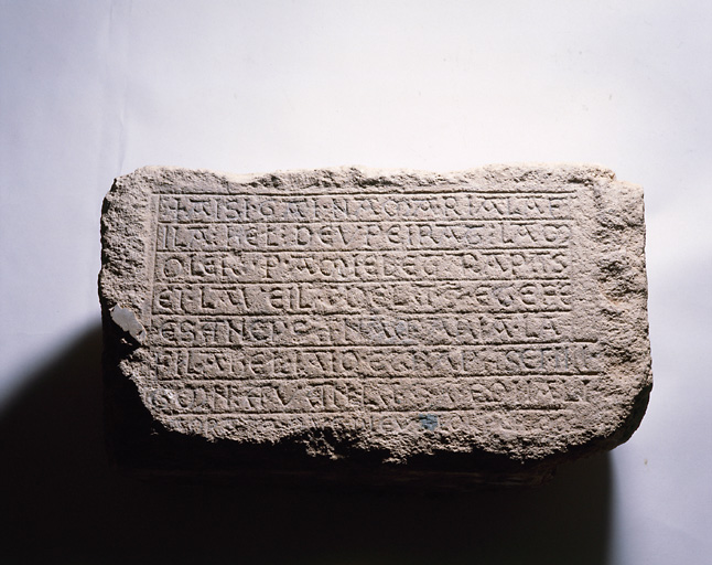 Plaque funéraire