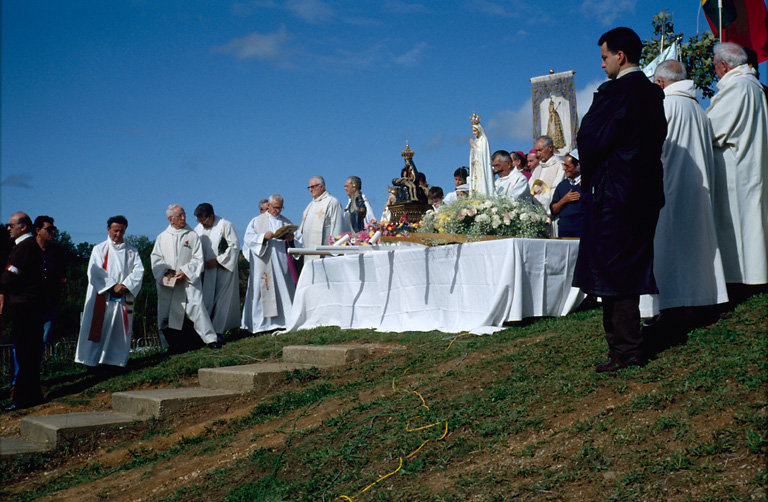 Centenaire de Notre-Dame d'Arliquet, procession.