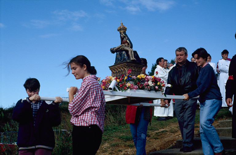 Centenaire de Notre-Dame d'Arliquet, procession.