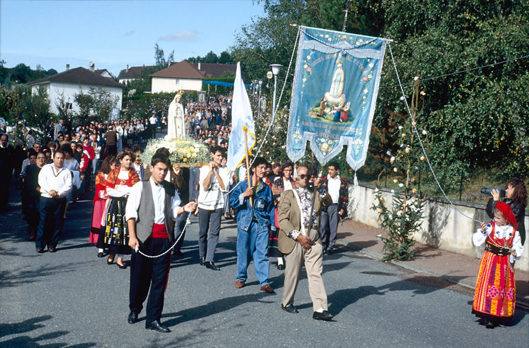 Centenaire de Notre-Dame d'Arliquet, procession.