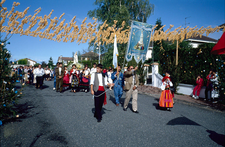 Centenaire de Notre-Dame d'Arliquet, procession.