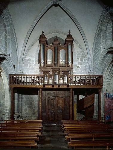 Orgue de tribune : buffet d'orgue