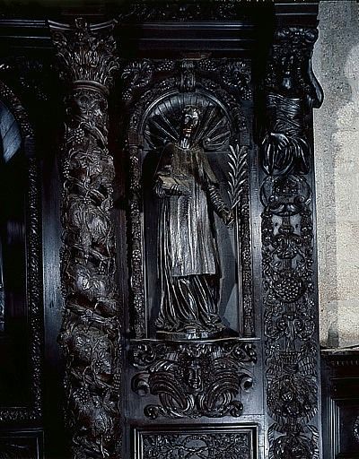 Statue de saint Sylvain, vue d'ensemble.