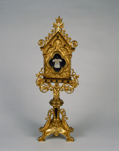 Reliquaire-monstrance de la tunique de la Vierge