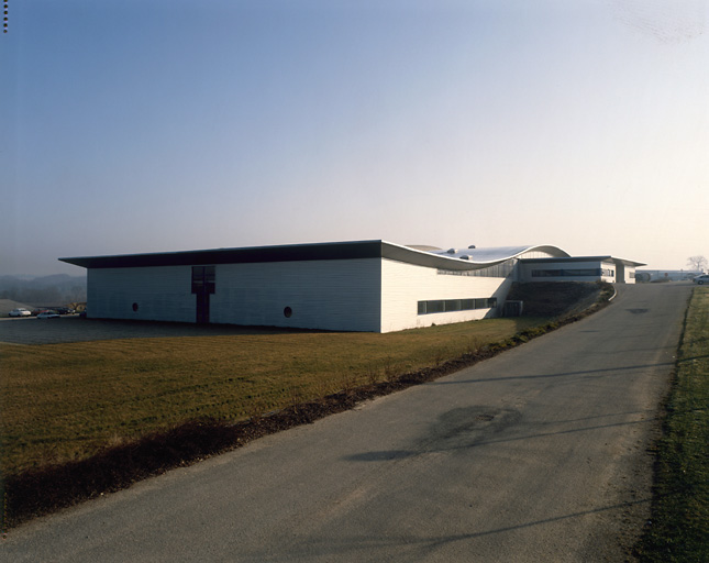 Elévation d'ensemble sud-ouest.