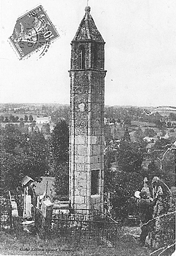 Vue de la lanterne des morts vers 1920.