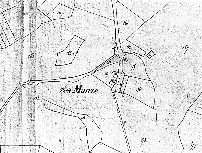 Section D, des Fougères : 1ère feuille.