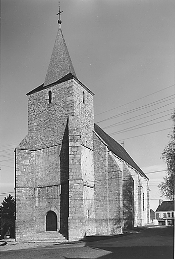 Vue générale extérieure, prise du nord-ouest.