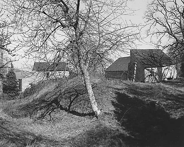 Chapelle et ruines du manoir.