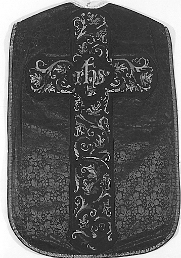 Chasuble vue de dos.