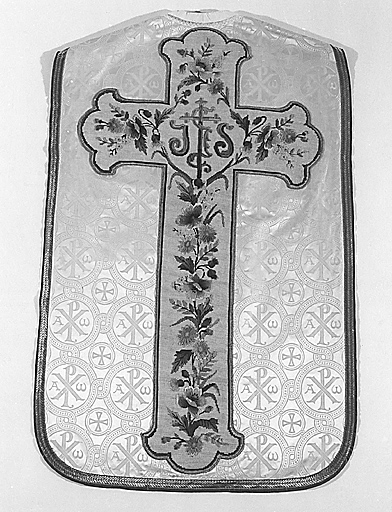 Chasuble vue de dos.