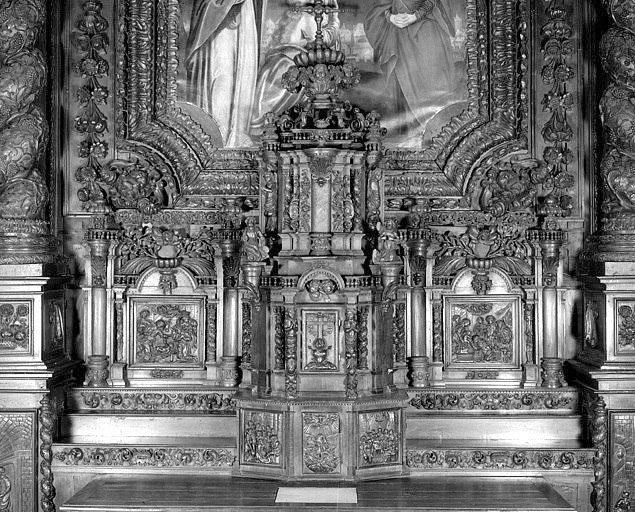 Vue générale du niveau des tabernacles.