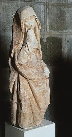 Détail : moulage de la statue de la sainte femme. - (c) Région Nouvelle-Aquitaine, Inventaire général du patrimoine culturel