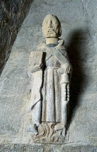 Statuette : saint Antoine abbé