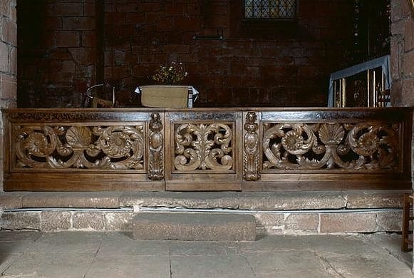 Clôture de chapelle (table de communion)