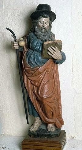 Statuette : saint Jacques le Majeur