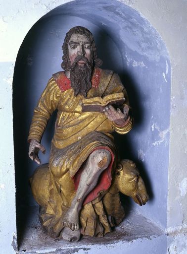 Statue : saint Luc