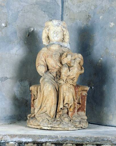 Provient de l'ancienne église ou chapelle du cimetière de Royère, à La Roche-l'Abeille. Vue générale de face. - (c) Région Nouvelle-Aquitaine, Inventaire général du patrimoine culturel