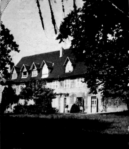 Façade de la maison vers 1920-1930.
