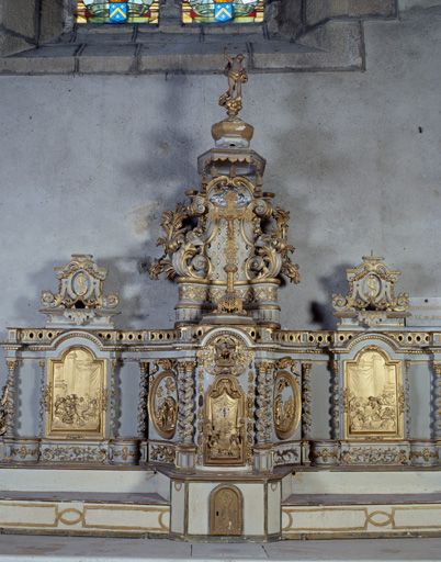 Exposition (ensemble du tabernacle de la chapelle sud)