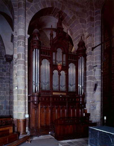 Orgue de choeur : partie instrumentale de l'orgue