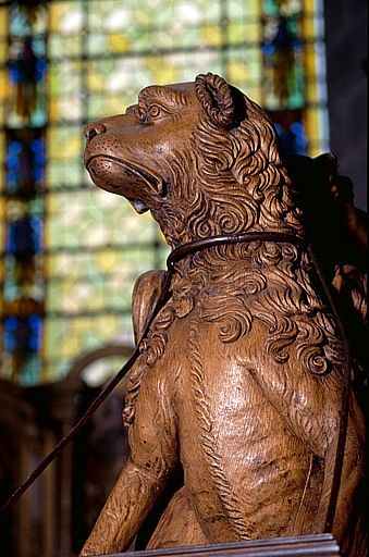 Détail d'un lion.