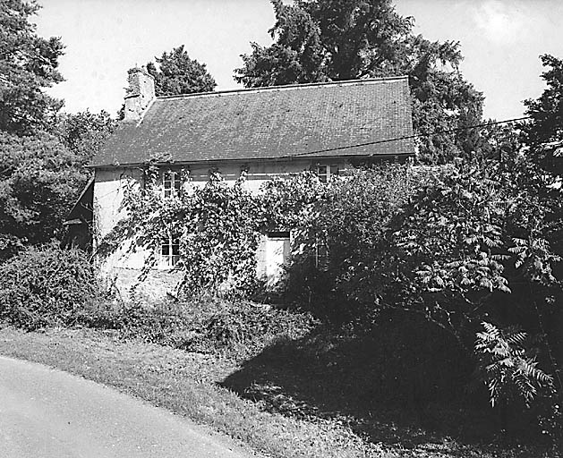 Logis de ferme à Moulin du Drut (cadastre 1992, ZR 66) ; façade antérieure.