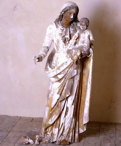 Statue : Vierge à l'Enfant