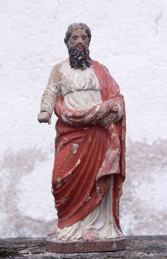 Saint apôtre, vue de face. - (c) Région Nouvelle-Aquitaine, Inventaire général du patrimoine culturel