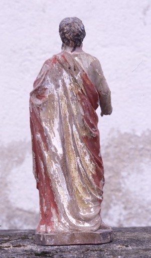 Saint apôtre, vue de dos. - (c) Région Nouvelle-Aquitaine, Inventaire général du patrimoine culturel